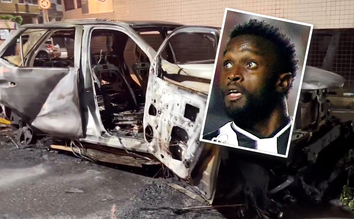 Drama en Brasil: Santos descendió y sus aficionados incendiaron las calles de la ciudad y el carro de un jugador