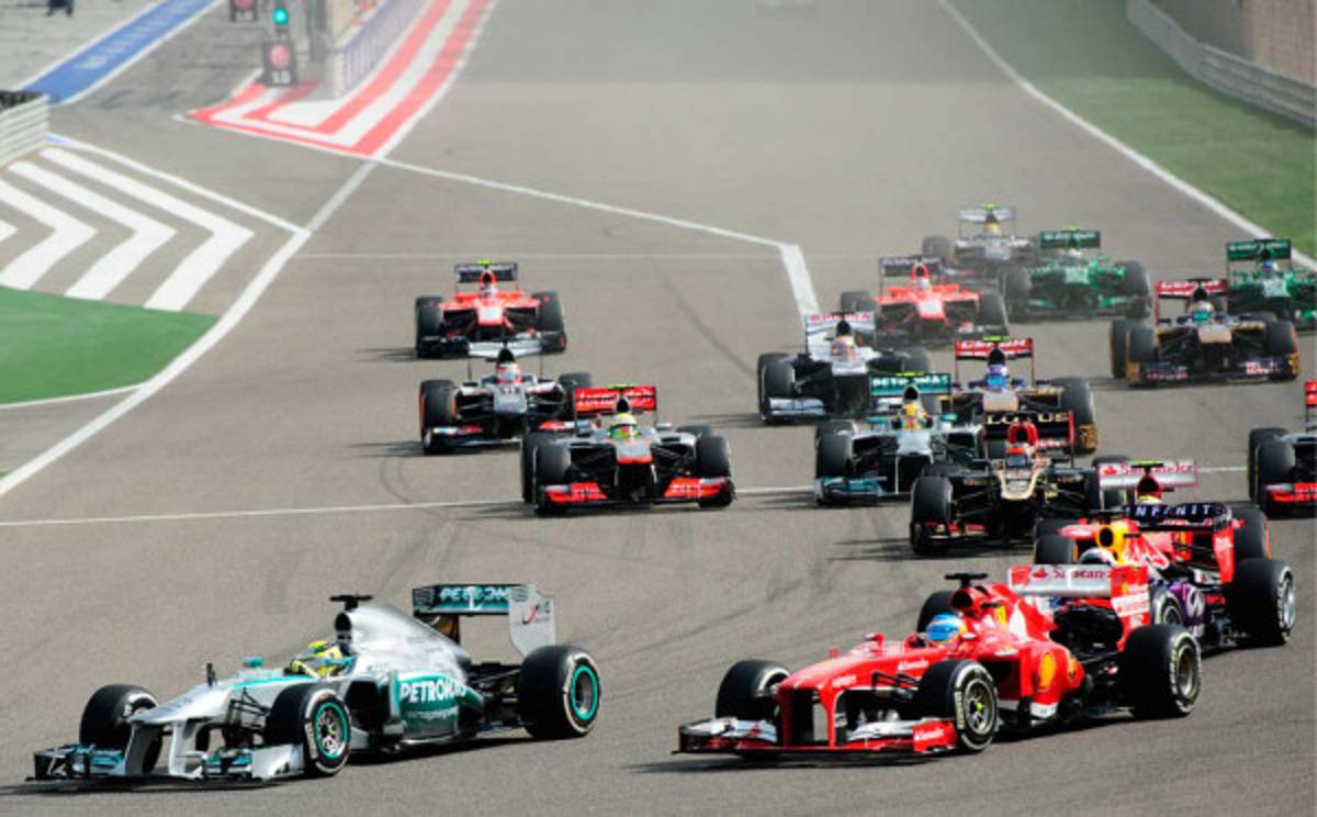 Vettel fue imparable y ganó fácil en Bahrein.