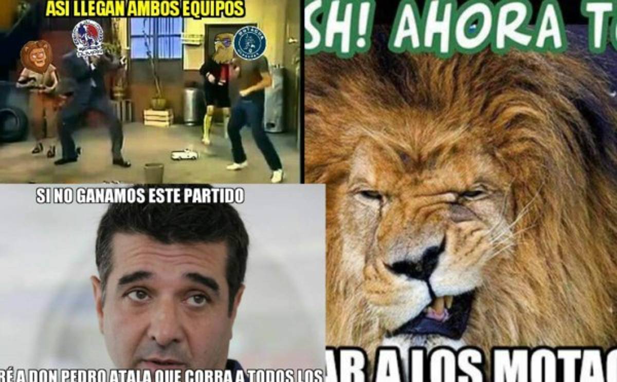 Los mejores memes del empate entre Motagua y Olimpia