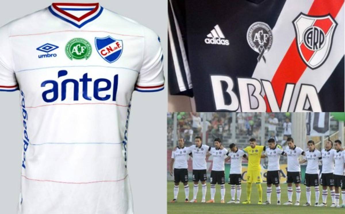 ¡Admirable! Las camisetas que homenajean al Chapecoense