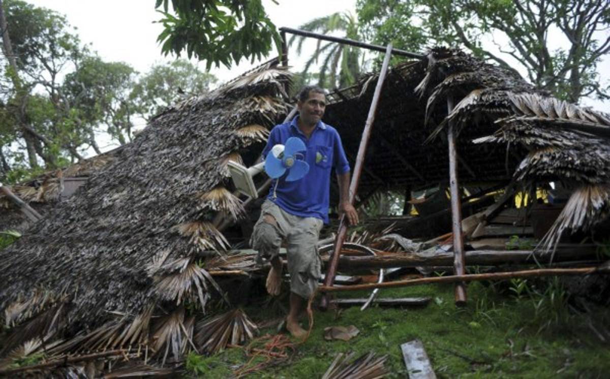 Las imágenes más impactantes del paso del Huracán Matthew por el Caribe