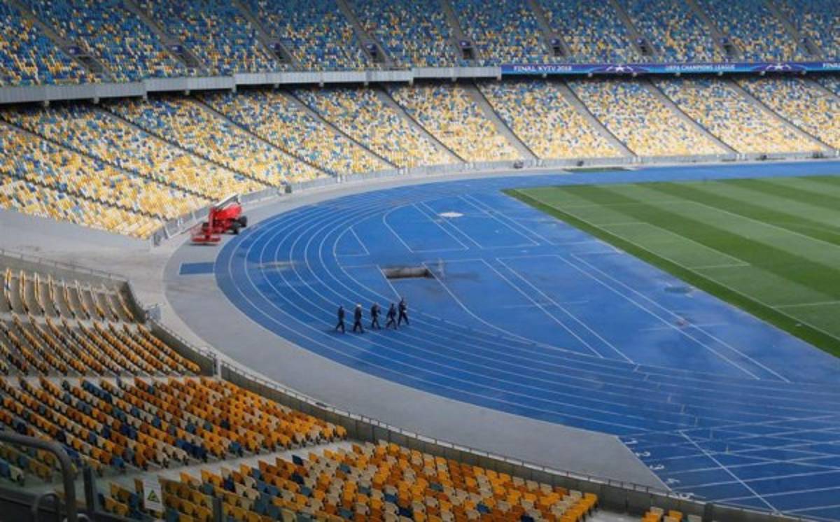 Kiev, lista para recibir la final de la Champions League entre Real Madrid y Liverpool