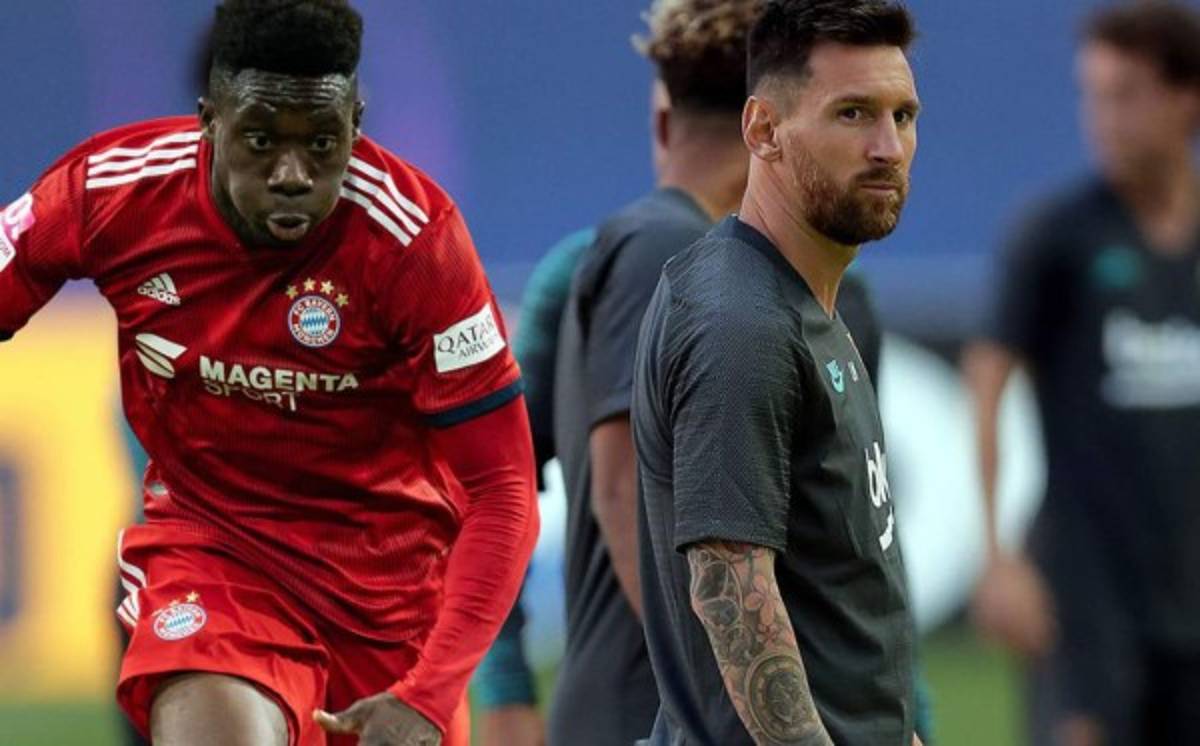 Alphonso Davies, de nacer en un campo de refugiados, a hacer historia eliminando al Barcelona de Messi