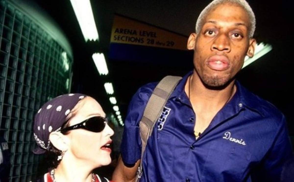 El día que Dennis Rodman voló de Las Vegas a New York solo para embarazar a Madonna
