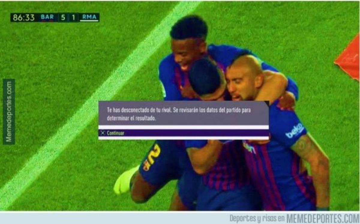 ¡Siguen las burlas! Surgen divertidos memes en contra del Real Madrid