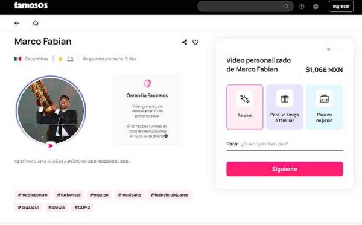 La dura realidad del mexicano Marco Fabián: Sin club y vende saludos en internet por mil pesos