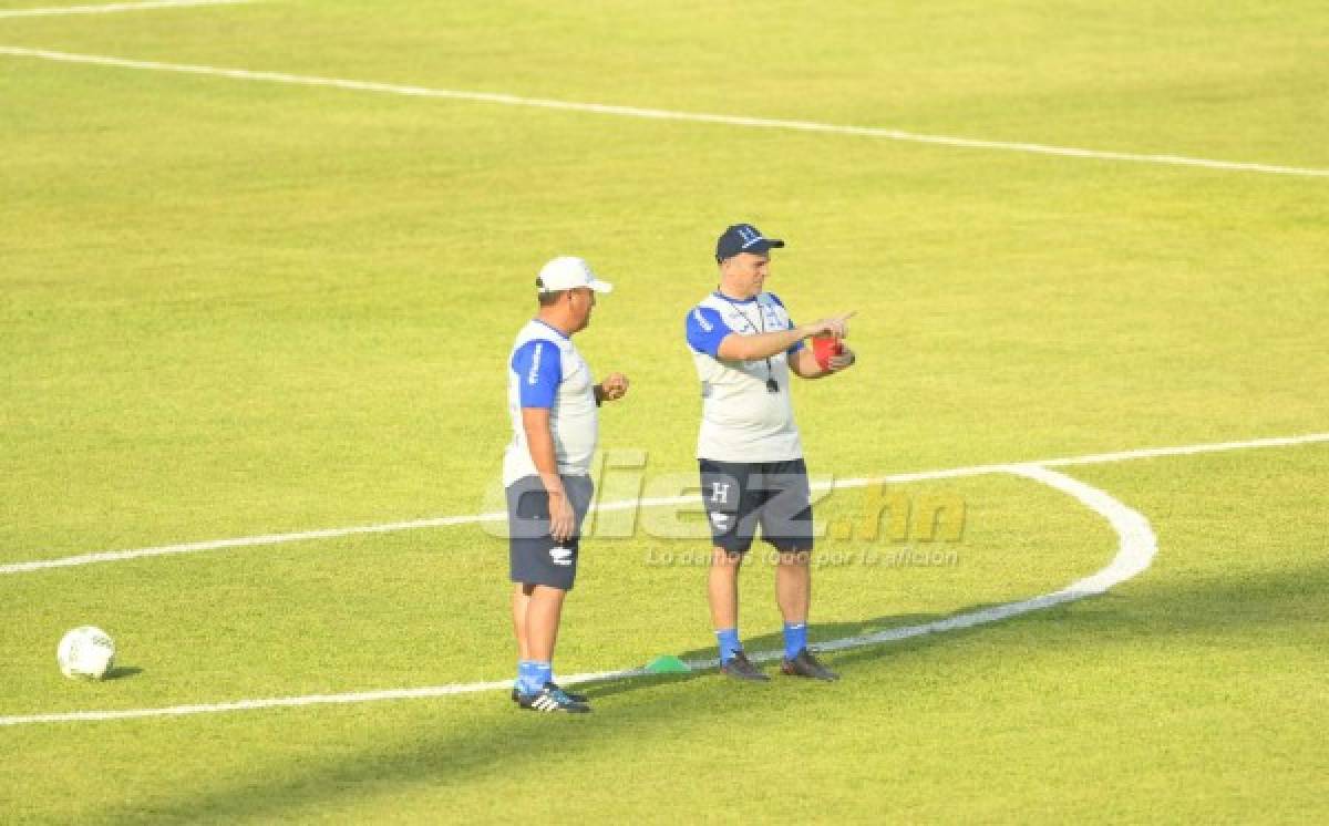 FOTOS: !Se completó la Selección de Honduras y Coito ya trabaja la táctica!