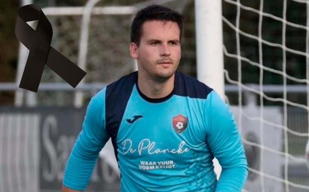 Lamentable y trágico: Portero fallece en pleno partido después de tapar un penal en Bélgica