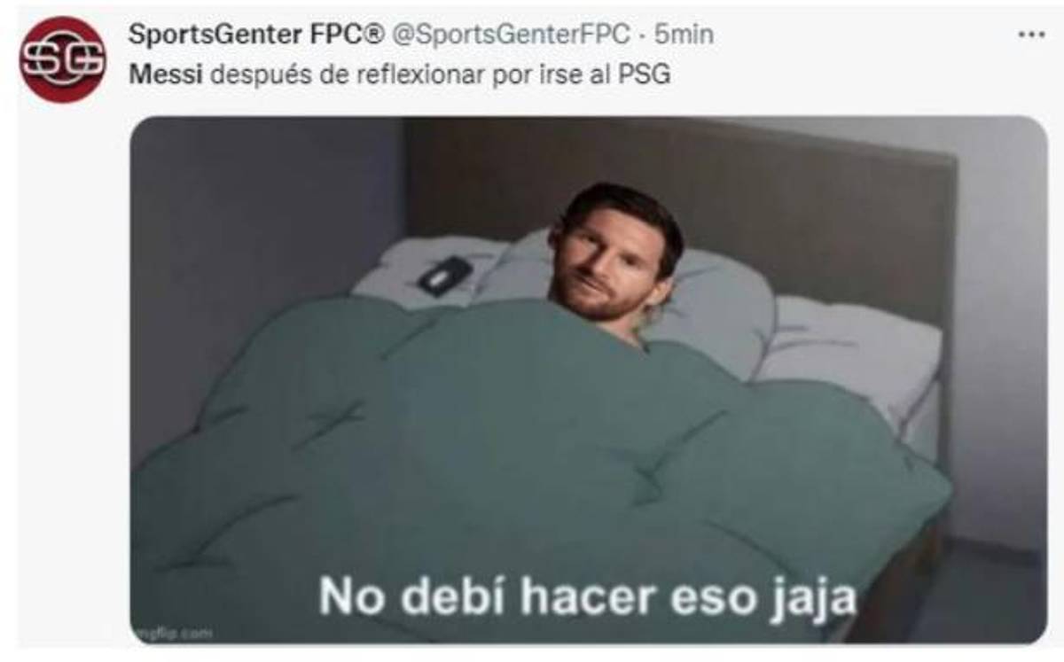 Los otros memes que dejó el Real Madrid-PSG de la Champions donde destrozan a Messi