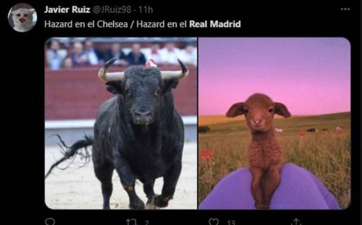 Los nuevos memes que hacen pedazos a Hazard y el Real Madrid tras ser eliminados en la Champions League