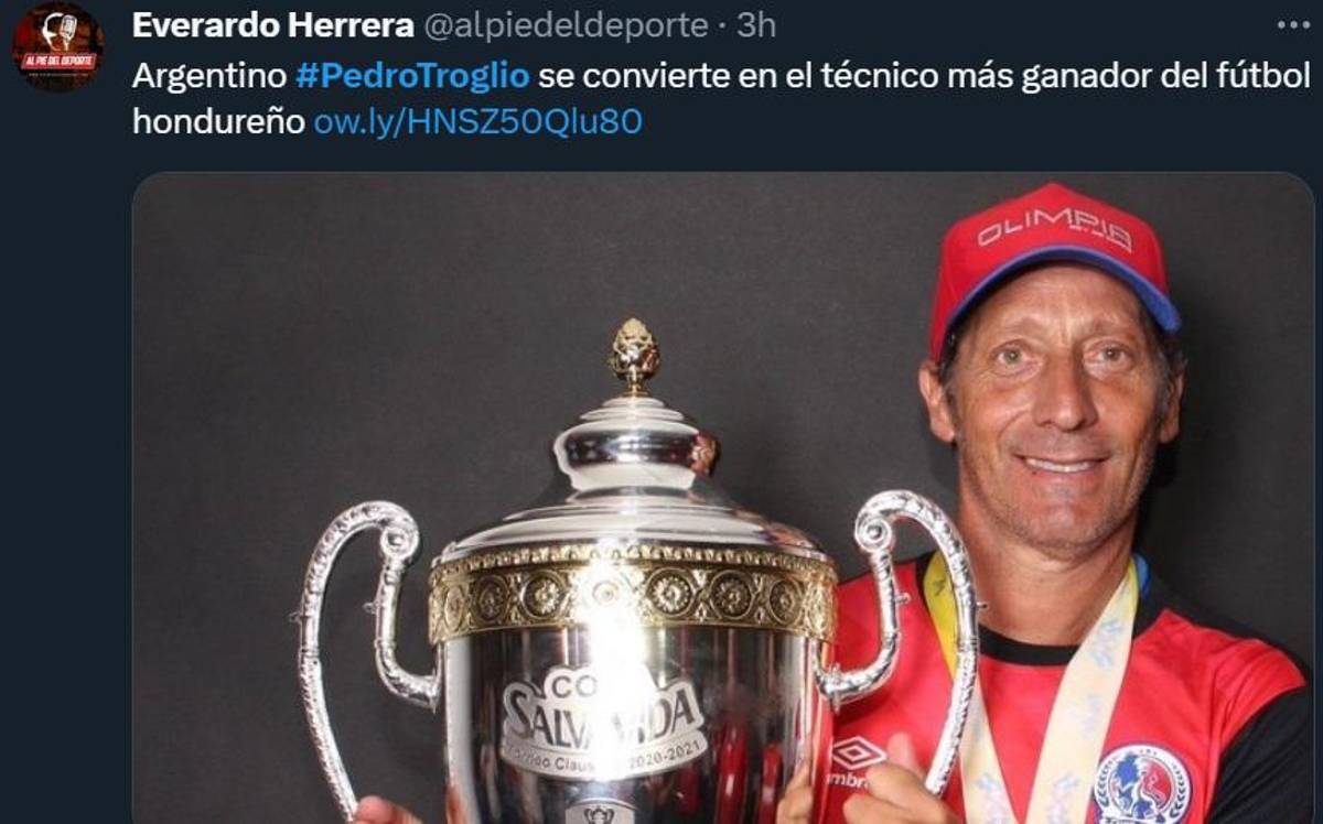Prensa internacional se rinde ante el Olimpia de Troglio: “Leyenda total”, “No para de dar vueltas”