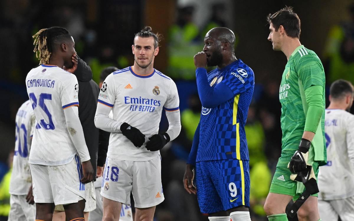 Las fotos de Champions: El regreso de Bale con Real Madrid, la sangre de Goretzka y ¿qué le mostraba Courtois a Benzema?