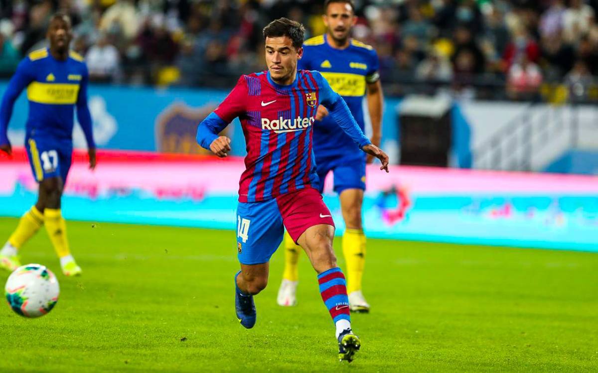 NO SE VIO EN TV: El enfado de Dani Alves en su debut, la imagen de Coutinho que recordó a Maradona y el festejo de Boca Juniors