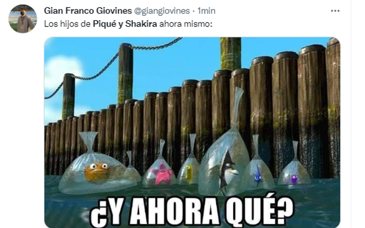 Memes destrozan a Piqué tras la nueva canción de Shakira: hasta se meten con sus hijos