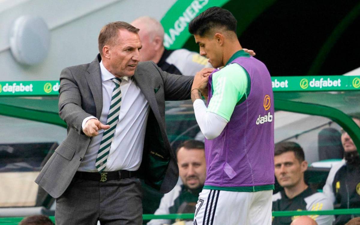 Así fue el debut del hondureño Luis Palma con el Celtic en la Liga de Escocia; con el dorsal “7” y el saludo de Brendan Rodgers
