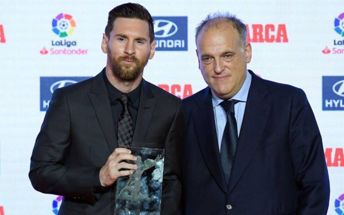 La frustrada marcha de Messi del Barcelona 'no fue una preocupación seria', dice el presidente de La Liga