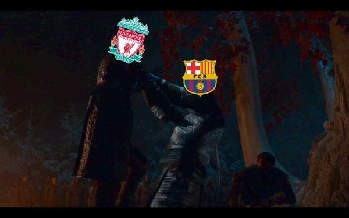 ¡Para morir de risa! Los otros memes que destruyen al Barcelona tras la debacle de Anfield  