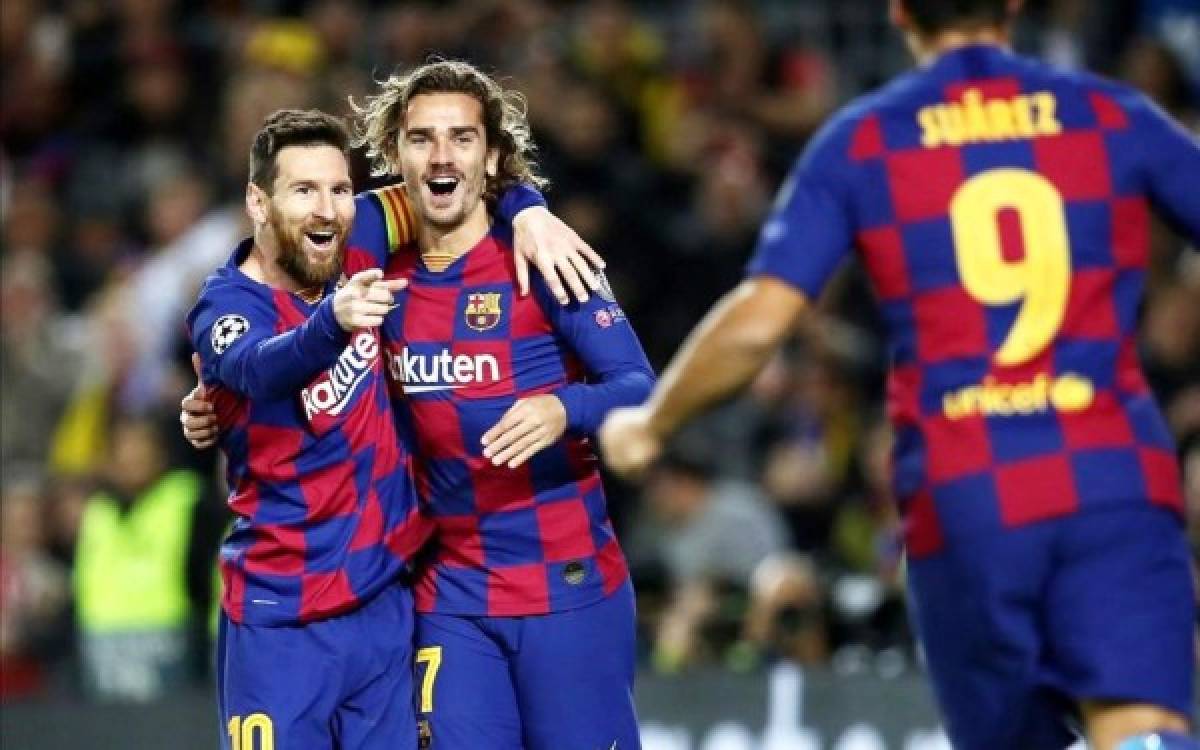 Griezmann se refiere a la continuidad de Messi en el Barcelona y deja claro su futuro