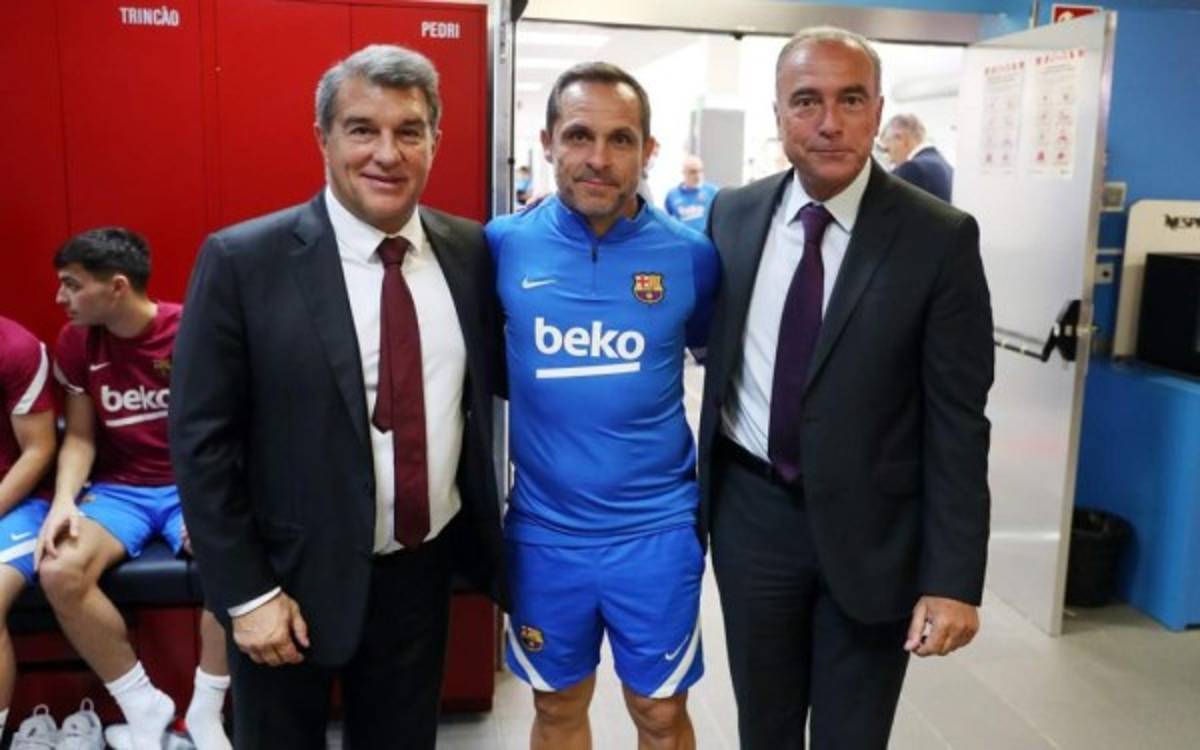 Así fue el primer entreno del Barcelona post Koeman y con el nuevo DT: ¿Mal gesto de Laporta?