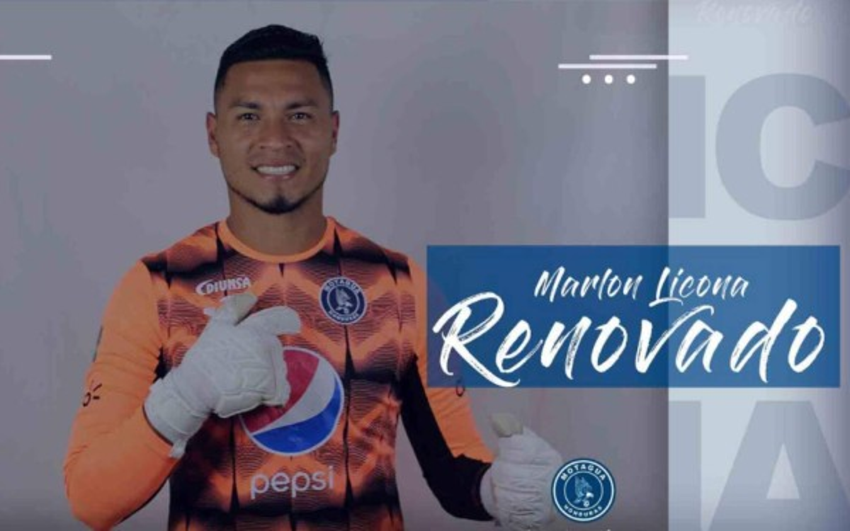 Siguen las renovaciones: Motagua anuncia la continuidad de su portero Marlon Licona