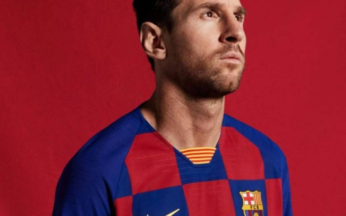 ¡A cuadros! El FC Barcelona lanza la nueva camiseta para la temporada 2019-20