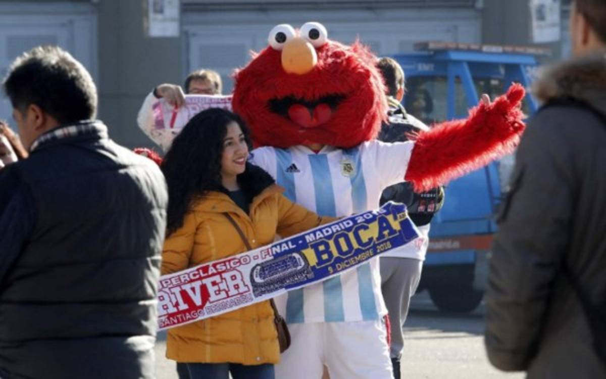 ¡Locura! El ambientazo en Madrid a pocas horas del River-Boca en la final de Libertadores