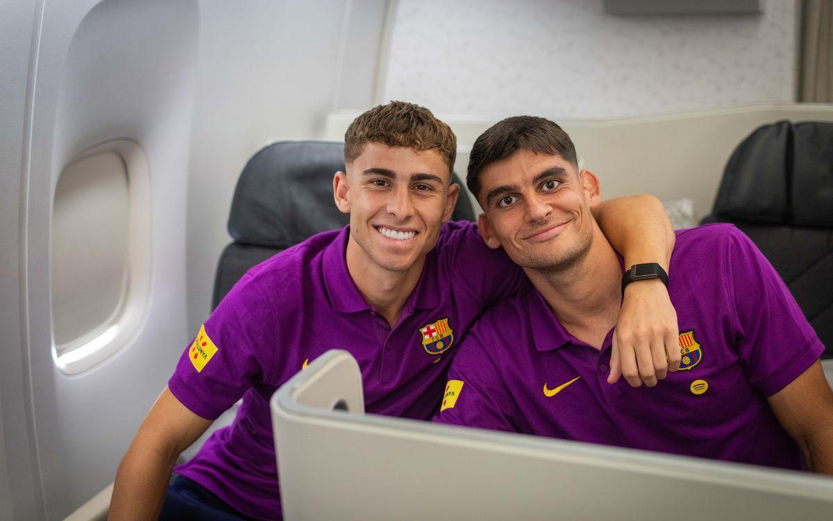 Barcelona ya está en Japón para la pretemporada: Rashford eligió a su primer compañero de viaje