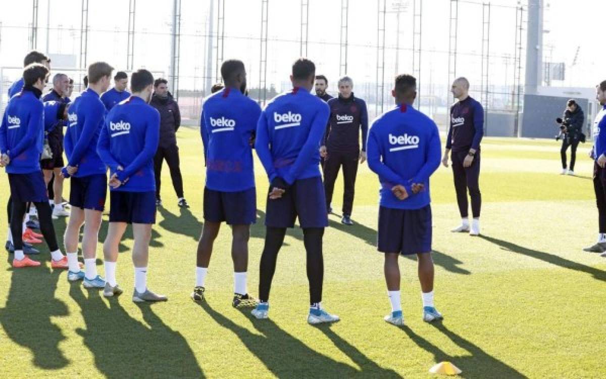 Así fue el primer día de Quique Setién en el Barcelona: Subió a un crack al primer equipo y Valverde llegó