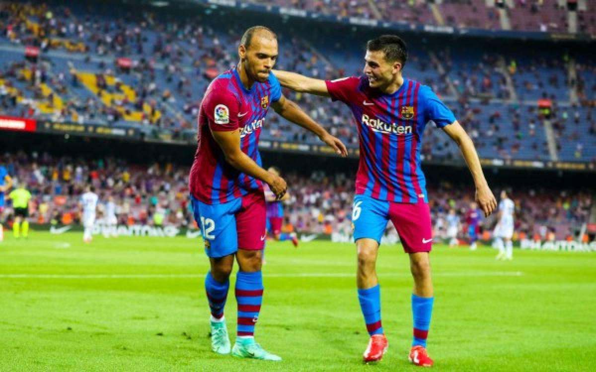 Así vivió Agüero el primer triunfo del Barcelona, el bailecito de Braithwaite y lo que estaba haciendo Messi