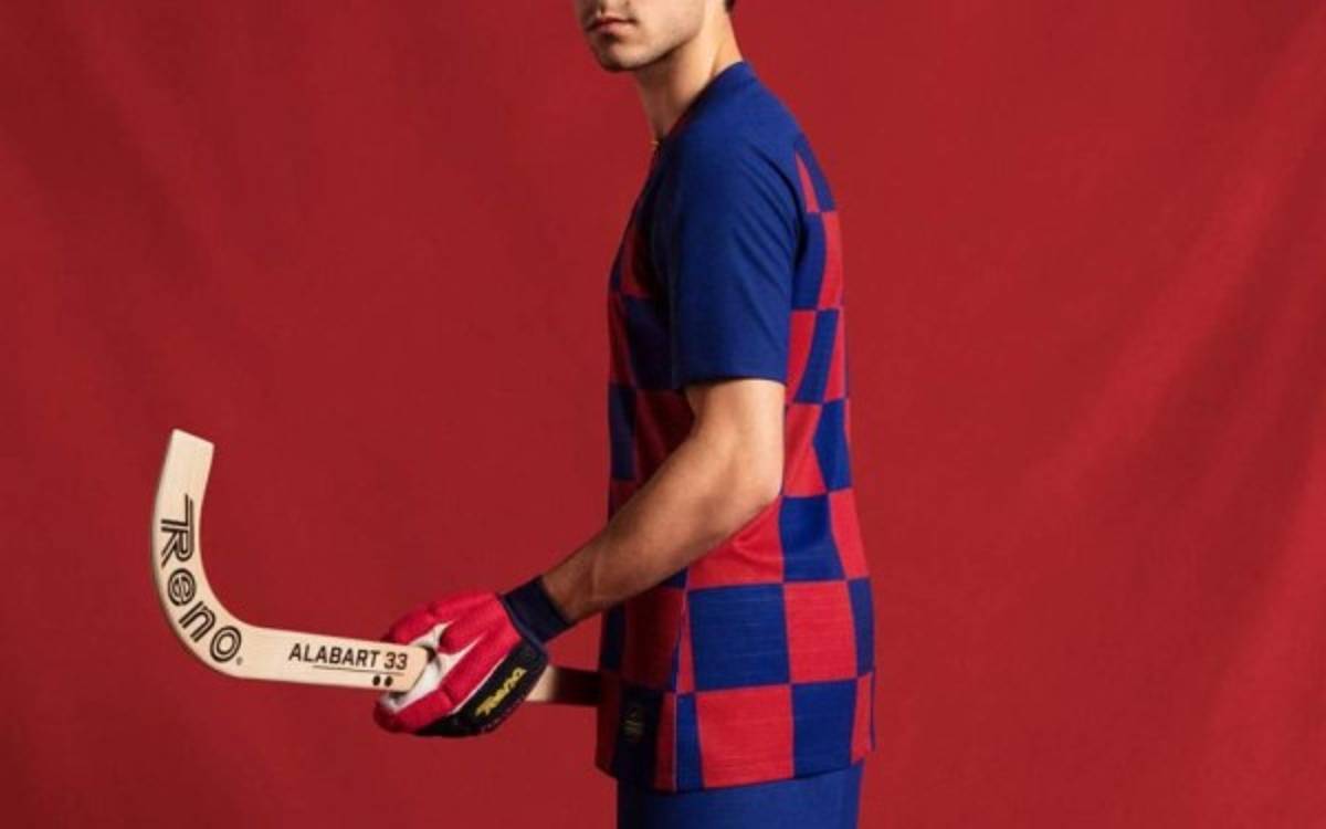 ¡A cuadros! El FC Barcelona lanza la nueva camiseta para la temporada 2019-20