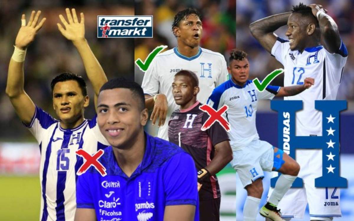 Selección de Honduras: Si el valor de la ficha decidiera el 11 titular, así sería la formación