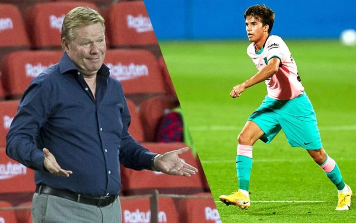 Barcelona: Ronald Koeman rompe el silencio y habla sobre el futuro de Riqui Puig