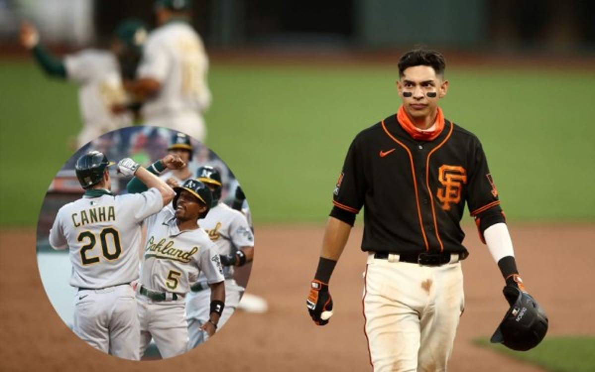 Mauricio Dubón y los Gigantes vuelven a ser remontados por los Athletics de Oakland