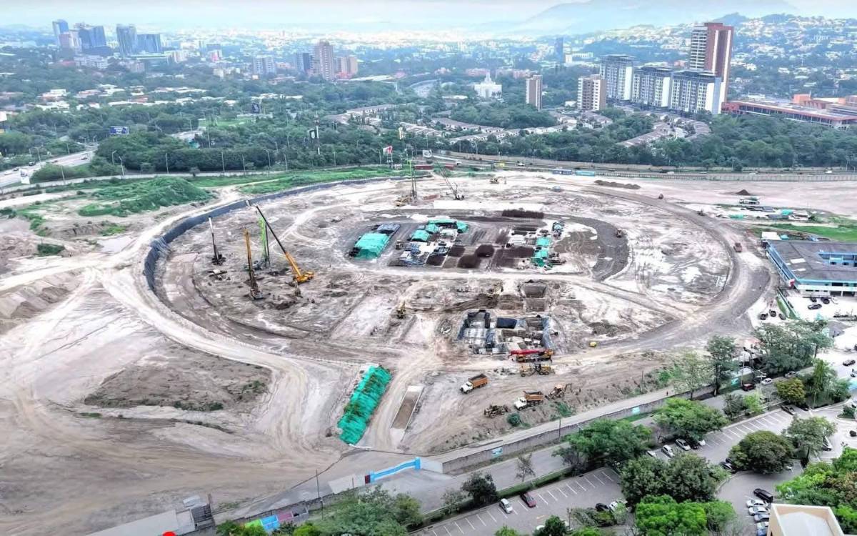 ¡Mega obra! Así avanza la construcción del estadio más grande que tendrá Centroamérica y uno de los más modernos en Latinoamérica