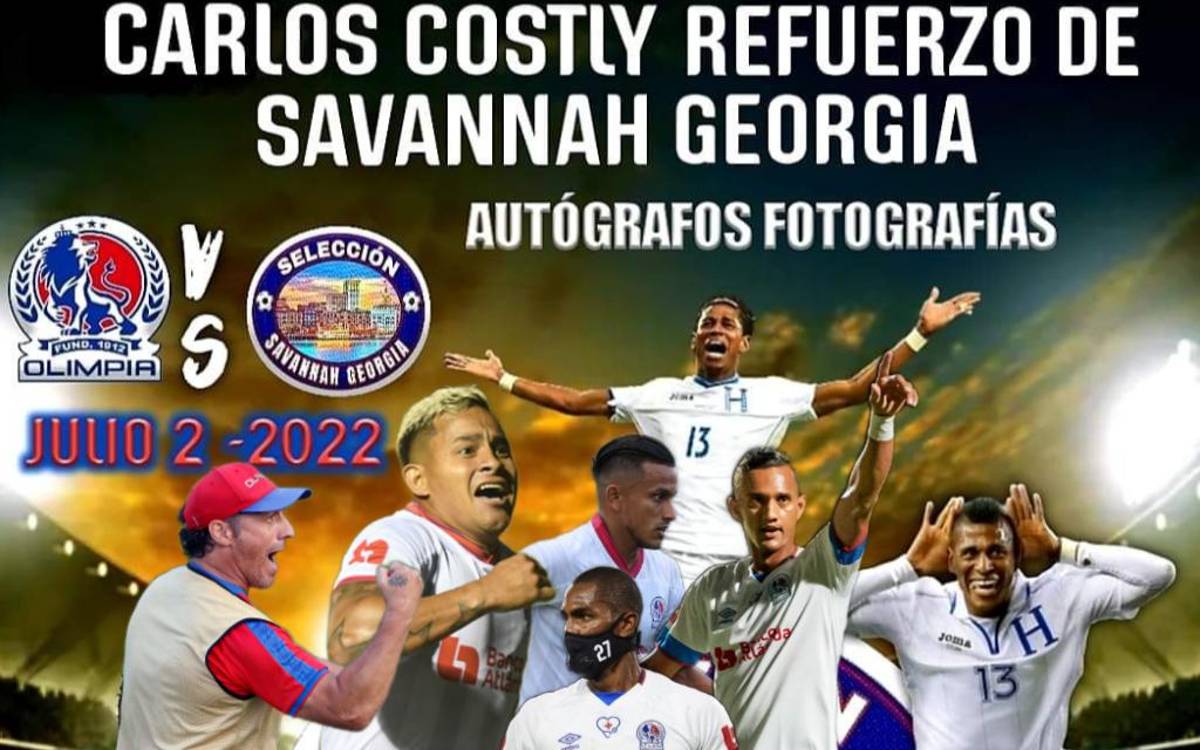 Carlo Costly y Esdras Padilla reforzarán la selección de Savannah para enfrentar al Olimpia de Pedro Troglio