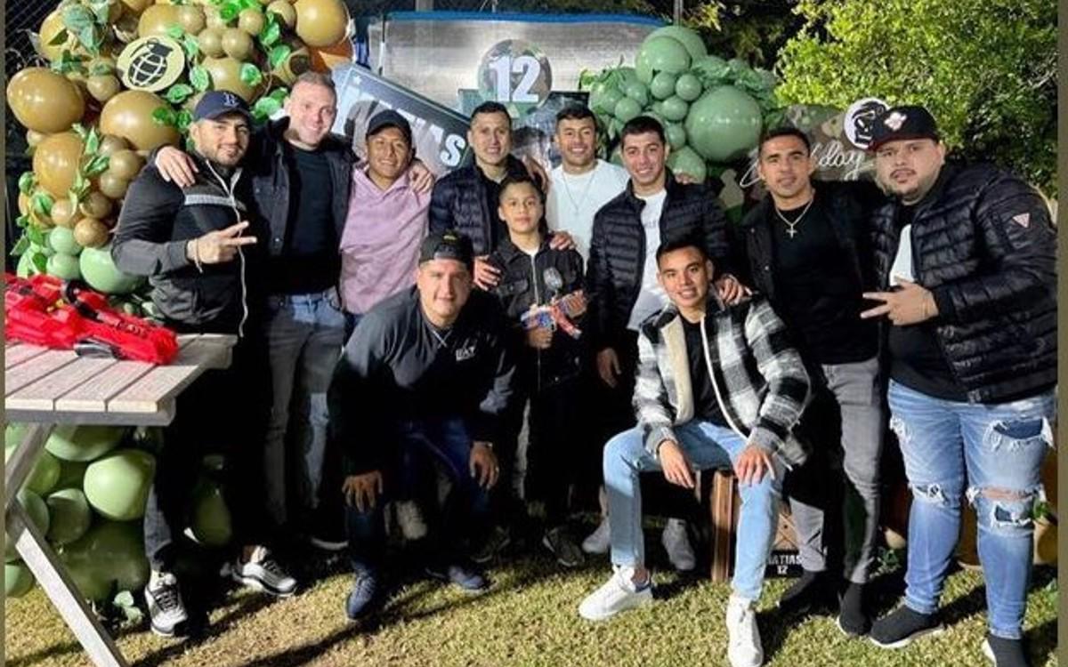 Polémica: Jugador de Cruz Azul festeja cumpleaños de su hijo con temática del narcotraficante “Chapo” Guzmán