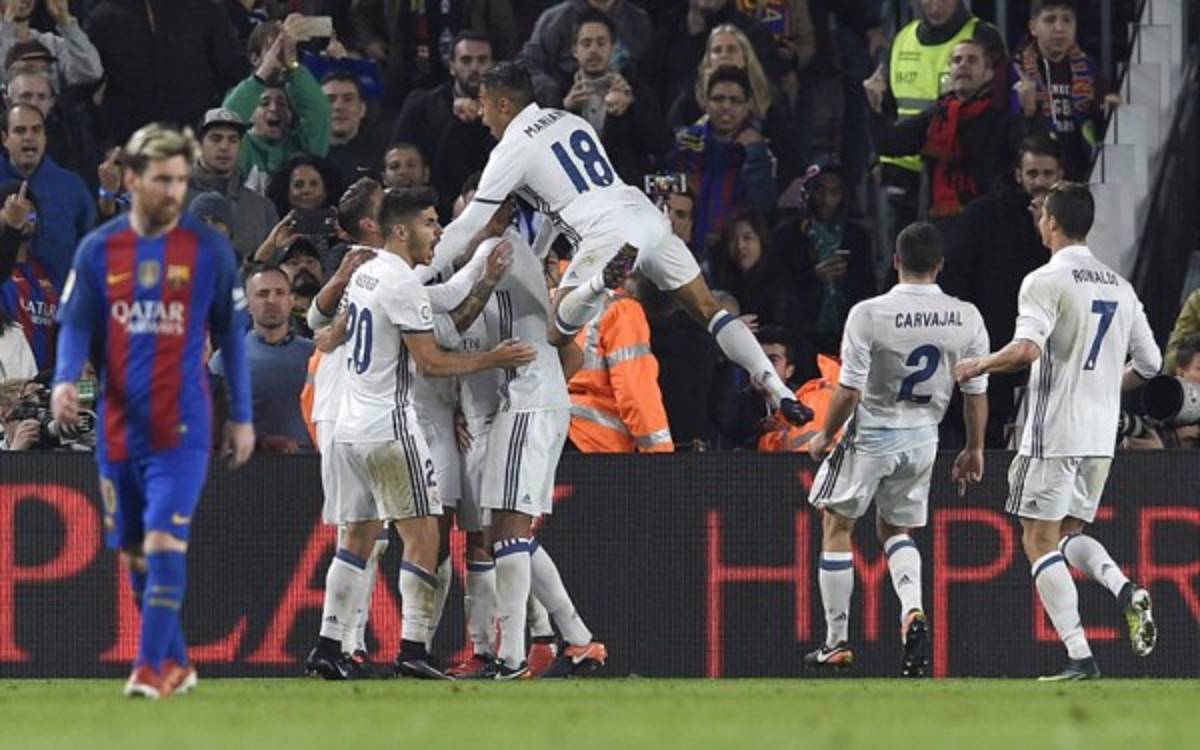 Las imágenes que no viste en televisión del clásico Barcelona-Real Madrid