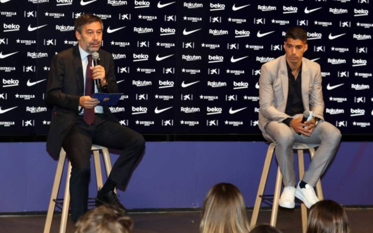 Bartomeu se despide de Luis Suárez con un escrito en redes sociales y le llueven las críticas