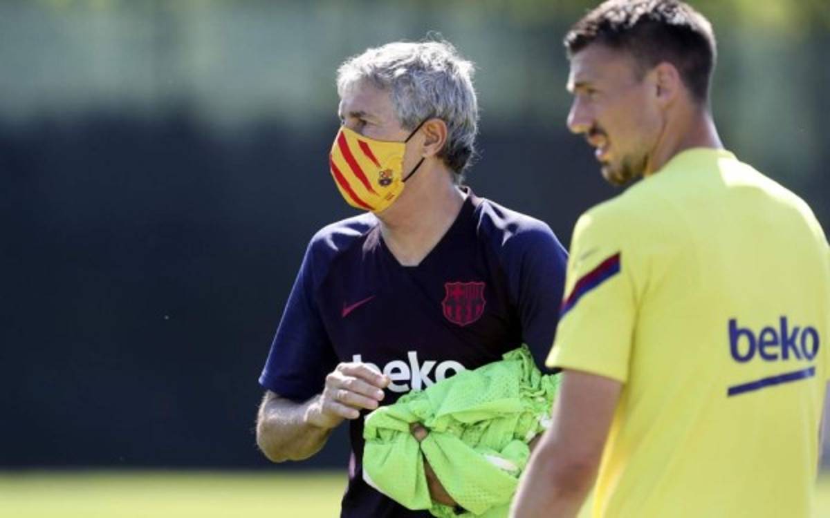 Barcelona: La trenza de Griezmann y las mascarillas que pusieron a la venta para evitar el COVID-19