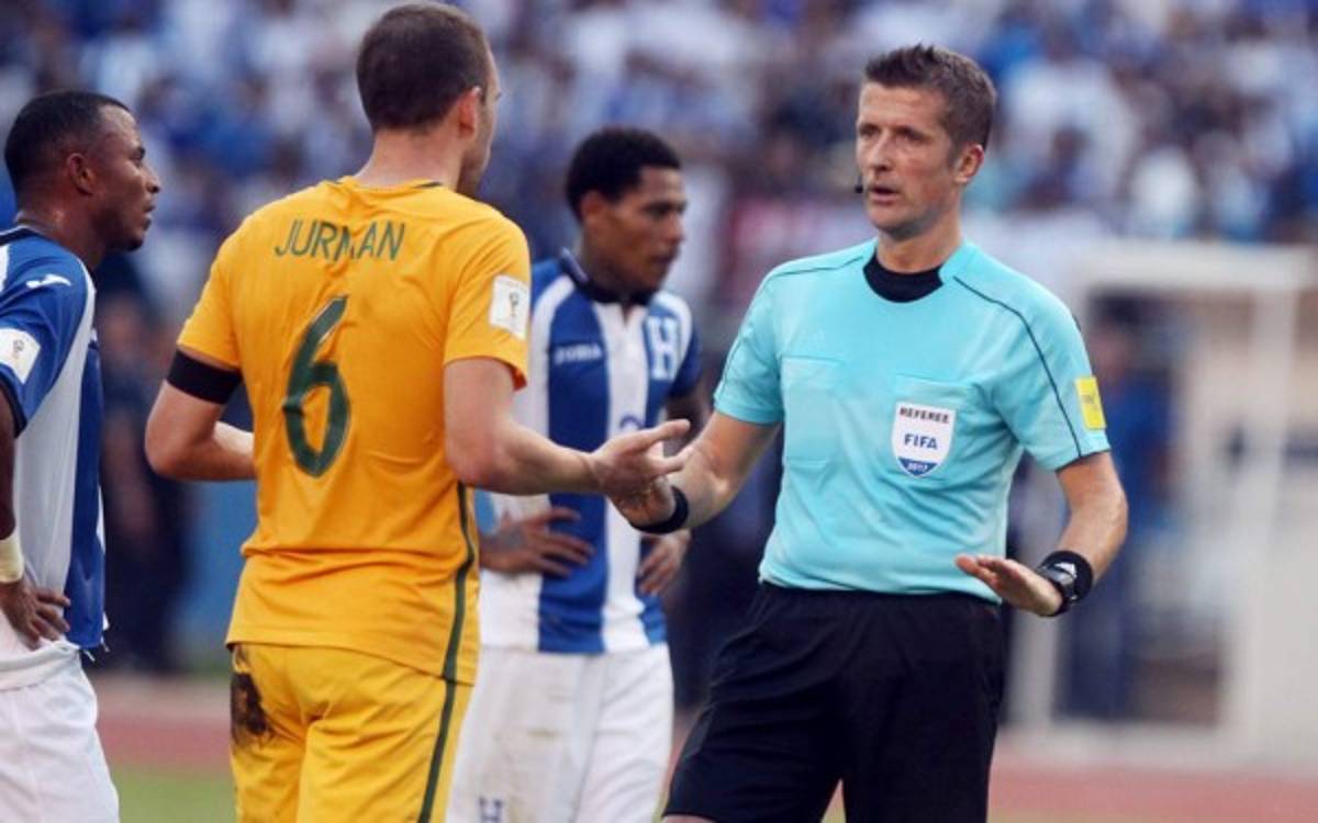 El italiano Daniele Orsato, que pitó el Honduras-Australia, arbitrará la final de Champions
