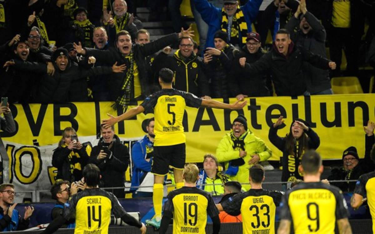 No se vio en TV: Los festejos curiosos, lamentos y el show del Borussia Dortmund