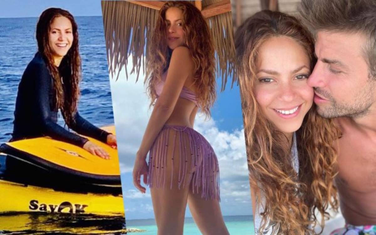 Shakira, pareja de Piqué, enciende Instagram con tres ardientes fotos en traje de baño