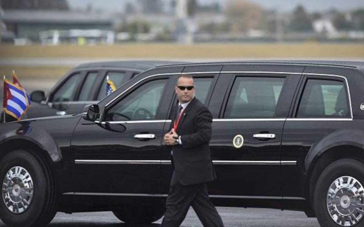 'La Bestia', el nuevo e impenetrable automóvil de Donald Trump