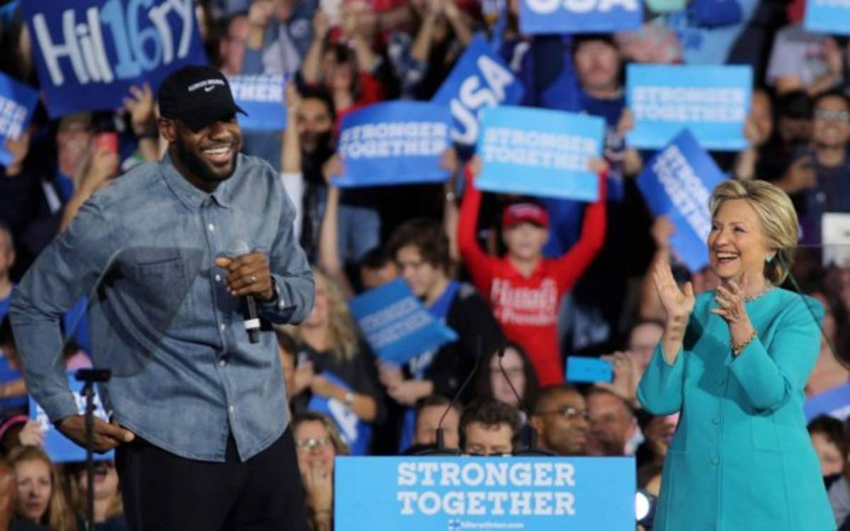 Hillary Clinton o Donald Trump: ¿A quién apoyan los grandes deportistas?