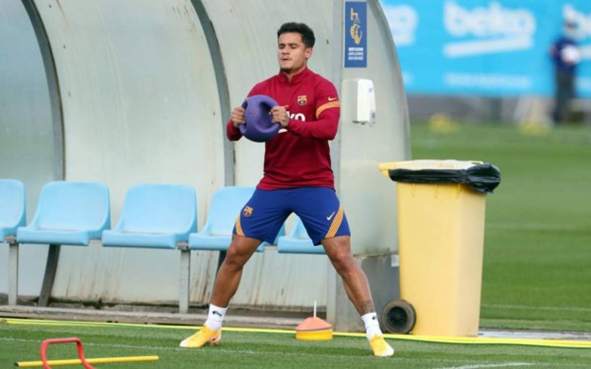 La 'soledad' de Messi: así fue captado en su segundo entrenamiento con el Barcelona