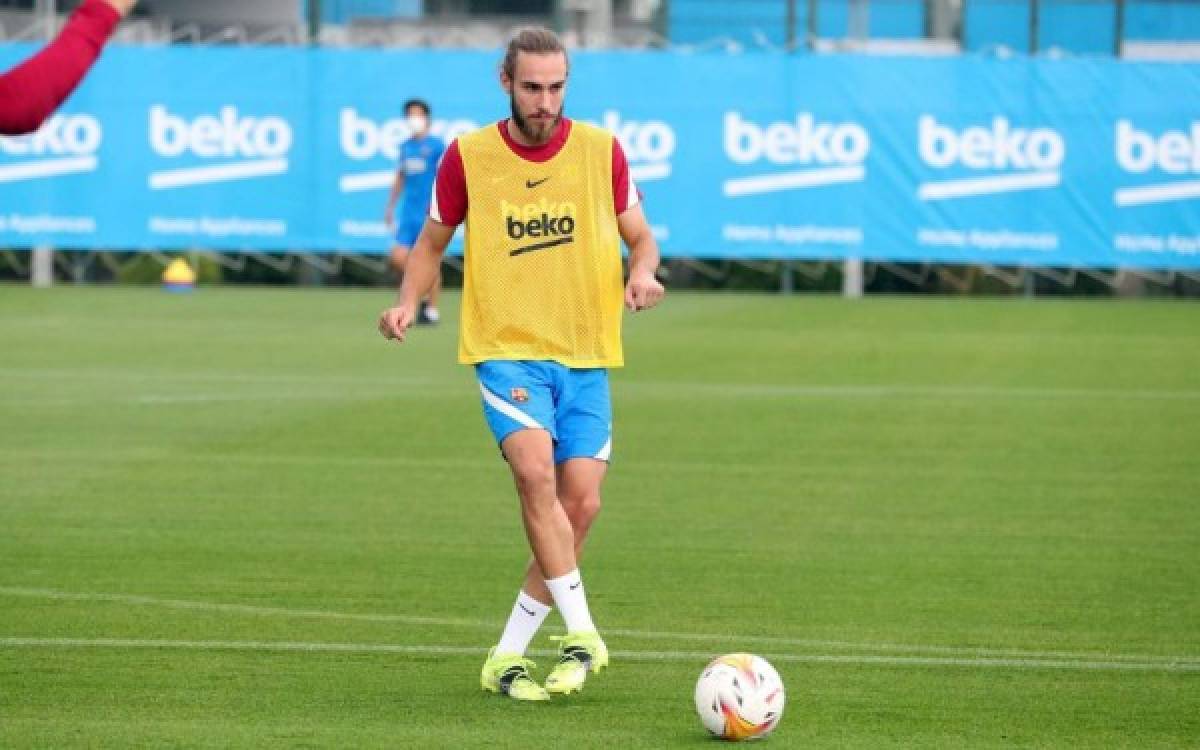 Sorpresa en el entrenamiento del Barcelona con el regreso del heredero de Messi y la afición se ilusiona