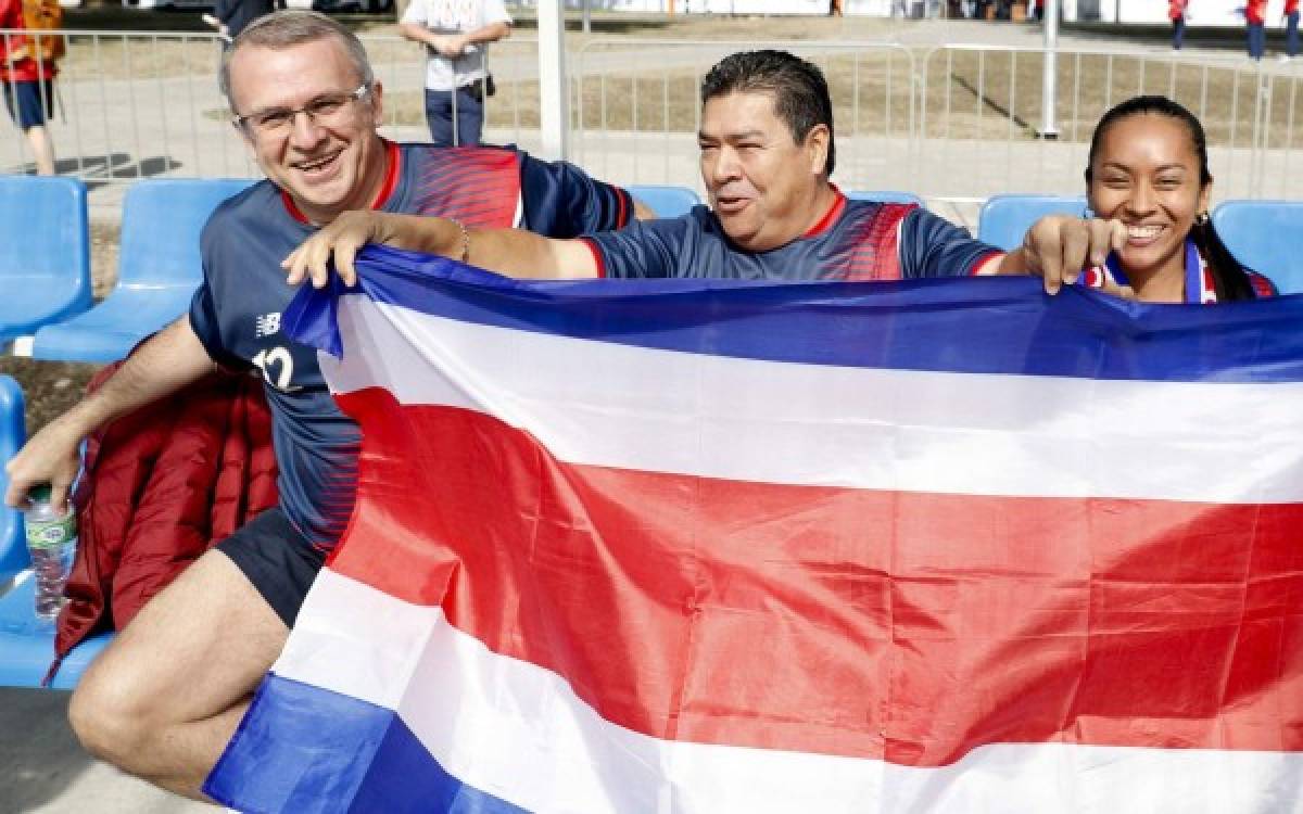 FOTOS: Keylor Navas causa furor en el primer entrenamiento de Costa Rica