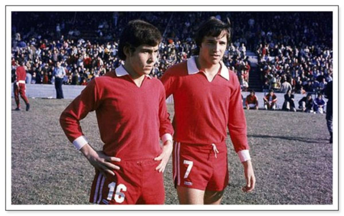 Así eran las camisas de los equipos grandes del mundo hace 40 años