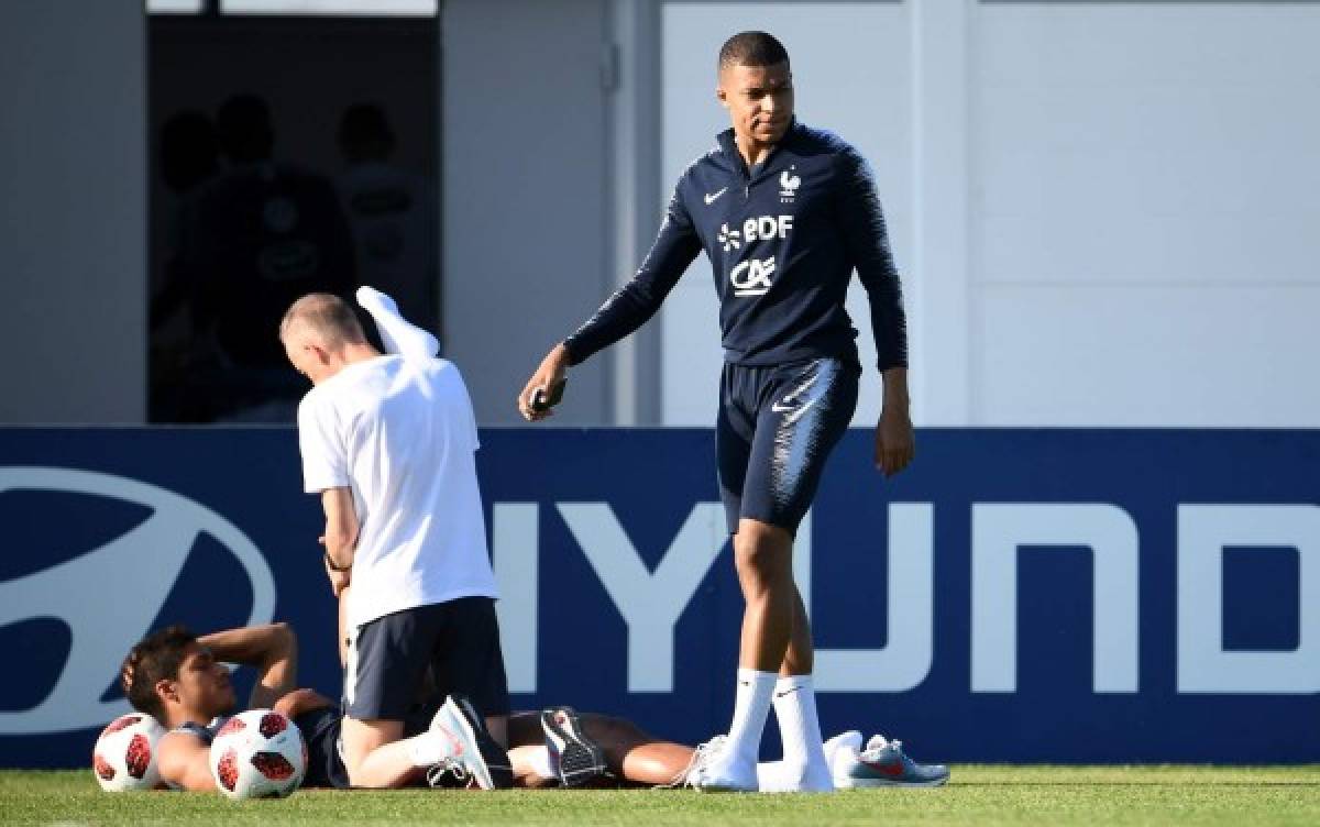 Sorpresa: ¡Francia entrena sin seis titulares a tres días de la final del Mundial!