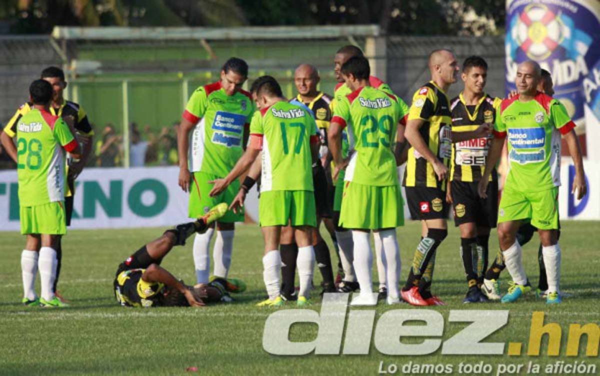 Marathón cayó goleado 6-1 ante el Real España